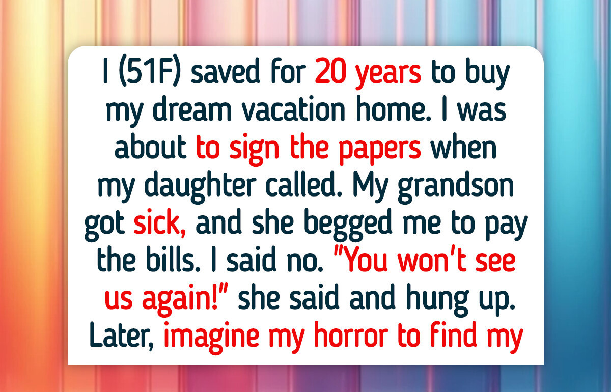 I Refused to Give Up My Dream Home for My Sick Grandson I Refused to Give Up My Dream Home for My Sick Grandson