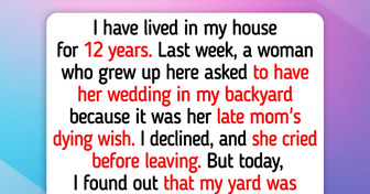 I Refuse to Let the Former Owner Get Married in My Backyard—My Kindness Stops Here
