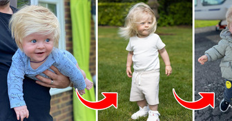 Baby With Extremely Long Blond Hair Took the Internet by Storm (More Photos Inside)