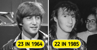 9 Famous Dads and Kids at the Same Age, Like John Lennon at 23 and Julian at 22