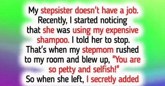 My Jobless Stepsister Kept Using My Expensive Shampoo, My Stepmom Approved It—I Got Even
