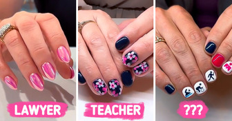 A Nail Artist Showed What Nail Design Women of Different Professions Tend to Choose