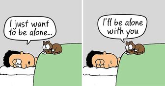 An Artist Shows How Great Life Can Be When You Share a Home With a Cat