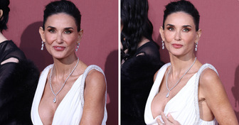 "Wonky Implants," Demi Moore, 61, Stuns in a Bold Gown — But People Notice a Detail About Her Cleavage