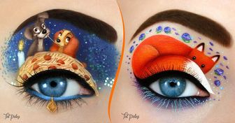 Makeup Artist Turns Her Eyelids Into Fairytale Masterpieces