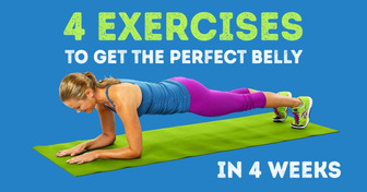 Four simple exercises to get the perfect belly in just four weeks