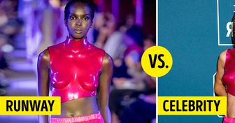We Compared How Clothing on the Runway Looks on Models and Celebrities, and We Can’t Decide Who Impressed Us More
