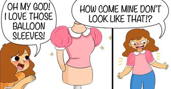 15+ Illustrations That Capture the Problems We Face as Women When Getting Dressed