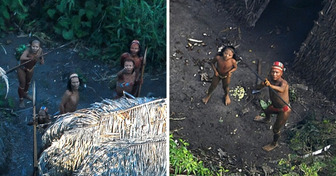 Drone Captures Pictures of Untouched Tribes Who Live In Complete Isolation of The World