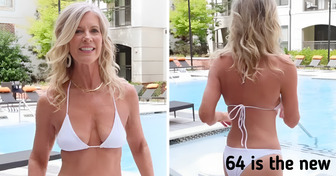 A Woman, 64, Shares When She Started Working on Her Body and Shakes the Internet With Her Daring Photos