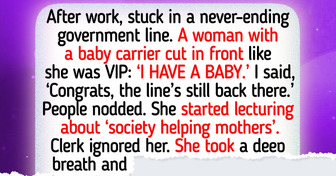 I Refused to Let a Mom With a Baby Cut in Line—And Her Answer Was Completely Unpredictable