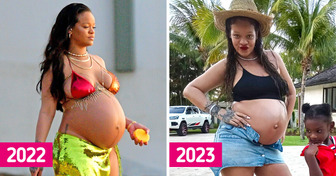 Rihanna Has Shown Off Her Growing Baby Bump as She Enjoys Her Family Holiday