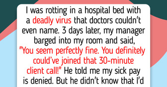 My Boss Tried to Cut My Sick Pay While I Was Hospitalized—My Response Silenced Him