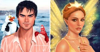 An Artist Turned 20 Celebrities Into Charming Cartoon Characters