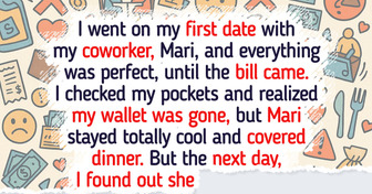 I Forgot My Wallet on a Date With My Coworker and Her Reaction Left Me Speechless