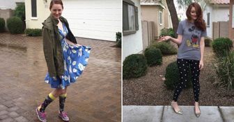 This mother let her son choose what she wore for a week