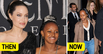 Angelina Jolie Makes a Rare Appearance With Daughter Zahara, and a Fan Found a Curious Thing