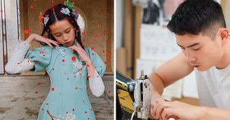 Self-Taught Dad Sews 100+ Dresses, So Daughter Can Make Wonderful Memories