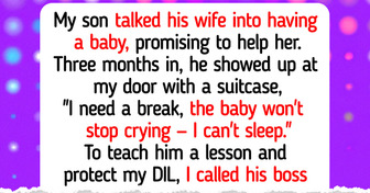 My Son Left His Wife, Because His Newborn Baby Was “Too Loud”