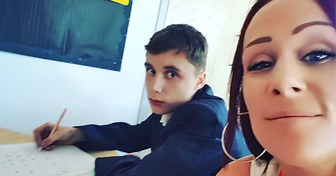 A Mother Unexpectedly Attends Son’s Class to Stop Him Being Rude to Teachers