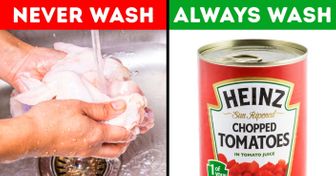 5 Foods You Should Never Wash Before Cooking, and 5 You Always Should