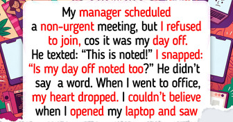 I Refused a Meeting on My Day Off—My Boss Wasn’t Ready for That Boundary