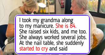 12 Moms and Grandmas Who Got a Manicure Late in Life, Including an 84-Year-Old Who Cried at the Nail Table