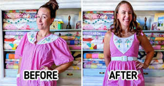 A Self-Taught Seamstress Alters Thrifted Clothes in a Modern Way