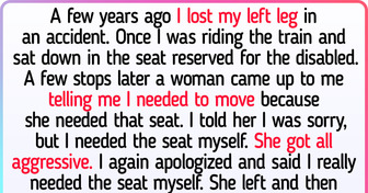 A Girl With a Hidden Disability Refused to Give Up Her Seat to an Elderly Woman, and Now Feels Bad About It