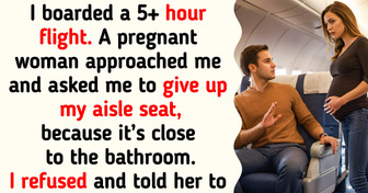A Pregnant Woman Wanted to Take My Airplane Seat, but I Refused