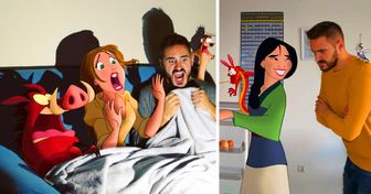 An Elementary School Teacher Photoshops Pics to Show What It Would Be Like to Live With Disney Characters