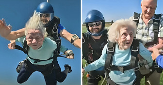 104-Year-Old Woman Sets World Record as Oldest Person to Skydive