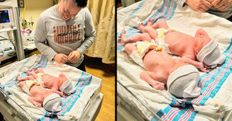 Party of Three! Twins Born on New Year's Eve and New Year's Day Share Dad's Special Day