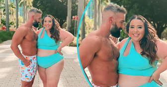 A Plus-Size Bombshell and Her Buff Hubby Dethrone Barbie & Ken With Their Fiery Bikini Snaps