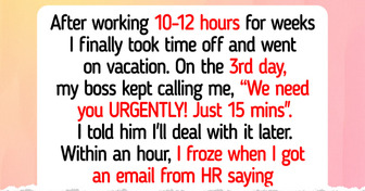 I Refused to Work During My Family Vacation, and HR Lost It