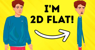 What If Your Body Became 2D Flat