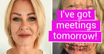 Woman Horrified as “Temporary” Halloween Face Tattoo Refuses to Wash Off