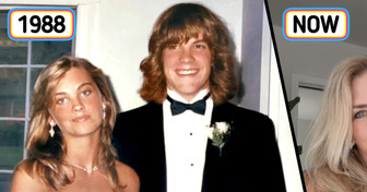 “He’s Got the Same Hair,” Couple Recreates Old Prom Pictures, Showing Their Timeless Bond