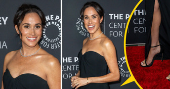 Meghan Markle Stuns in a Strapless Gown, but One Curious Detail Leaves Fans Confused