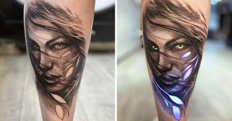 An Artist Makes Tattoos That Glow in the Dark, and We’re Amazed by the Level of Creativity