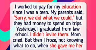 I Refused to Invite My Parents to My Graduation—They Didn’t Pay a Dime for My Education