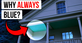 If You See a Blue Porch Ceiling, This Is What It Means