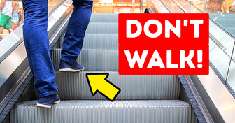 Never Use a Stopped Escalator as a Stairway, Here’s Why