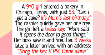 Chicago, Illinois, Bakery Worker Was Fired for Giving a 9YO With Just $3 a Free Birthday Cake — The Kid Thanked Her With a Brass Key and One Strange Instruction