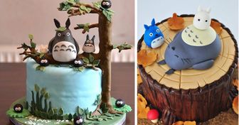 Gorgeous, adorable Totoro-inspired cakes that are too cute to eat