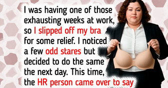 I Took Off My Bra at Work and the Reactions Caught Me Completely Off Guard