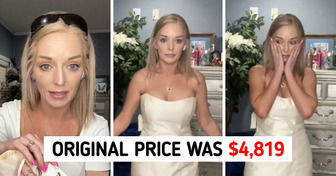 A Woman Found Her Dream Wedding Dress for Just $50, Proving That Happiness Is Affordable