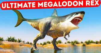 What If Megalodon and T-Rex Evolved into One Creature