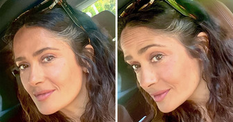 Salma Hayek, 57, Shares Lots of Makeup-Free Selfies, and People Flood Her With Comments