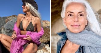 A 65-Year-Old Lady Shows Off Her Natural Beauty and Explains How to be a Model in Her Years